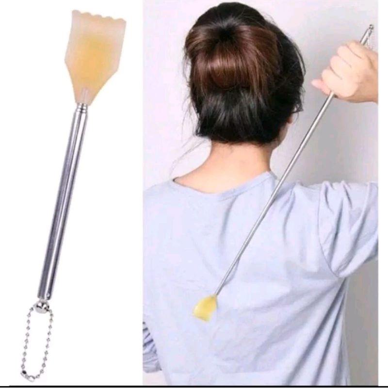 Garukan Punggung Stainless Plastik