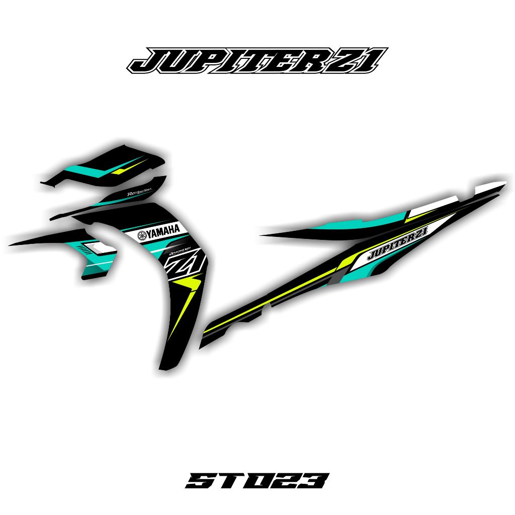 striping jupiter z1 stiker jupiter stiker jupiter rc glossy