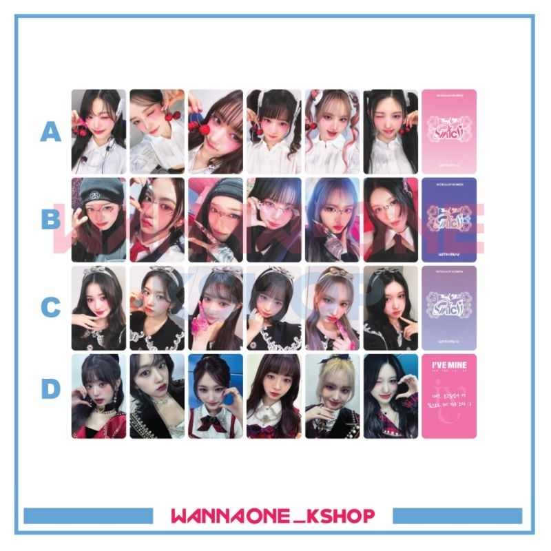 photocard IVE SWITCH MINE pob
