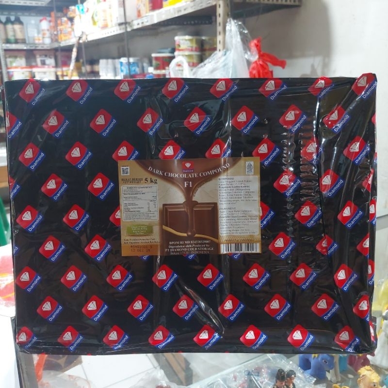 

diamond dark coklat compund F1 5kg