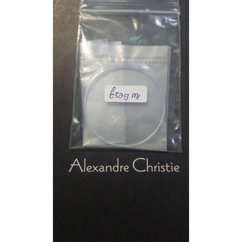 kaca jam tangan pria alexandre christie 6529MC original