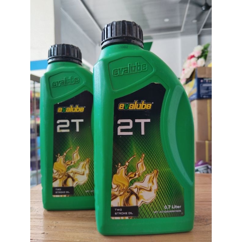 EVALUBE OLI SAMPING MOTOR 2T  0,7 L 100%ORI