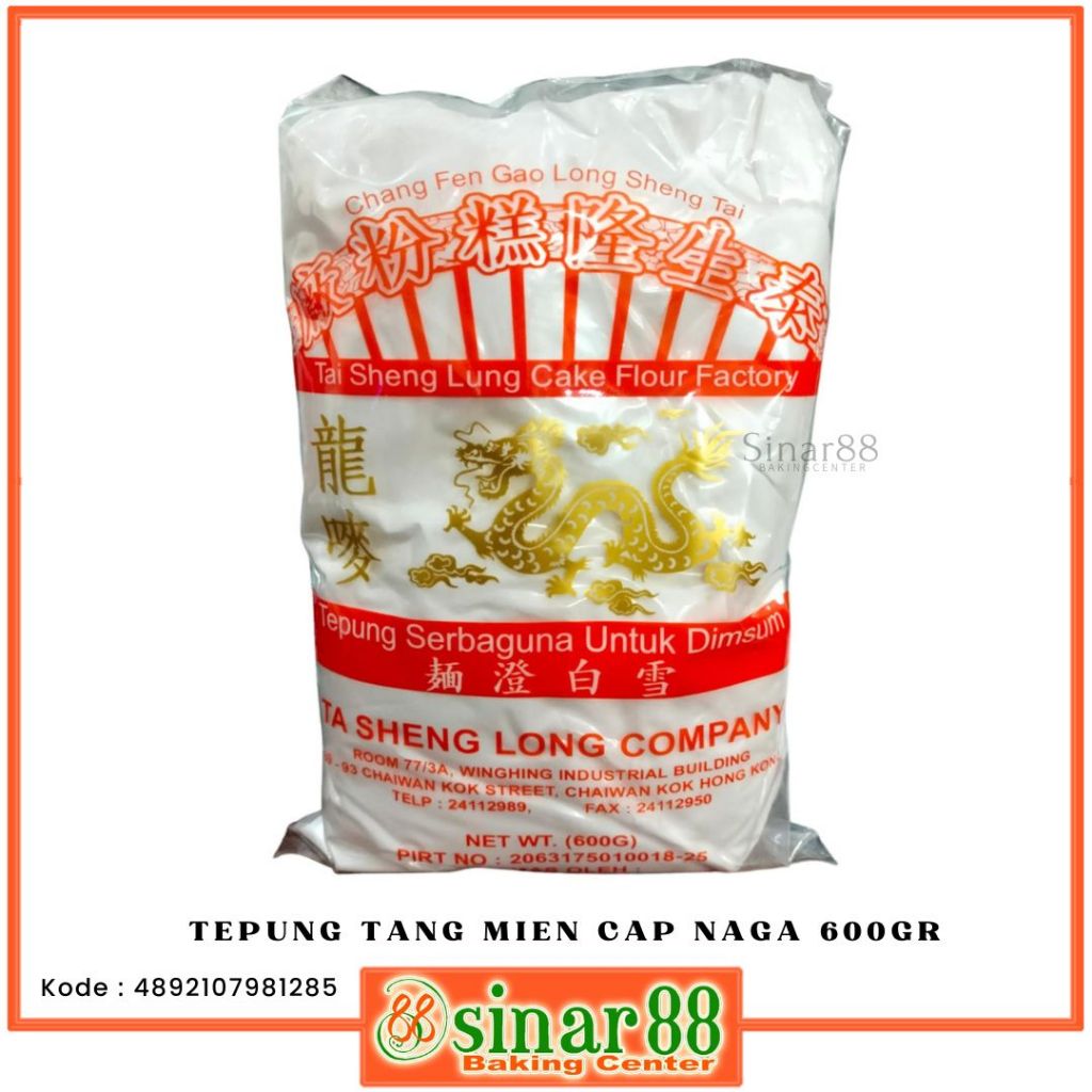 

Tepung Tang Mien Cap Naga Emas 600gr