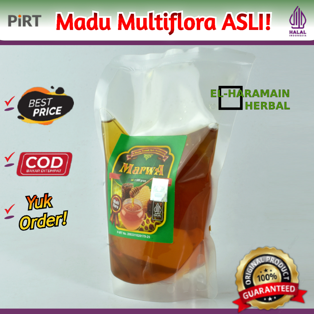 

Madu Multiflora Pouch 1 kg
