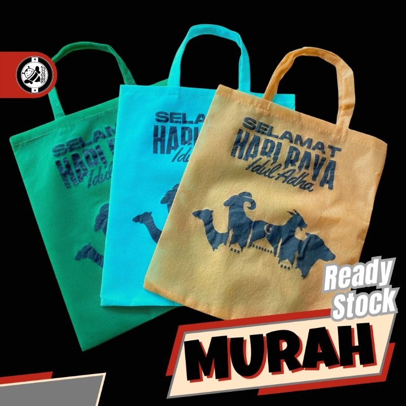 

Ready Stock Super Murah Tas Lebaran Idul Adha Goodiebag Cocok Untuk Hantaran Daging Siap Kirim Sudah Ada Sablonnya Harga Termurah Terlaris F25x30