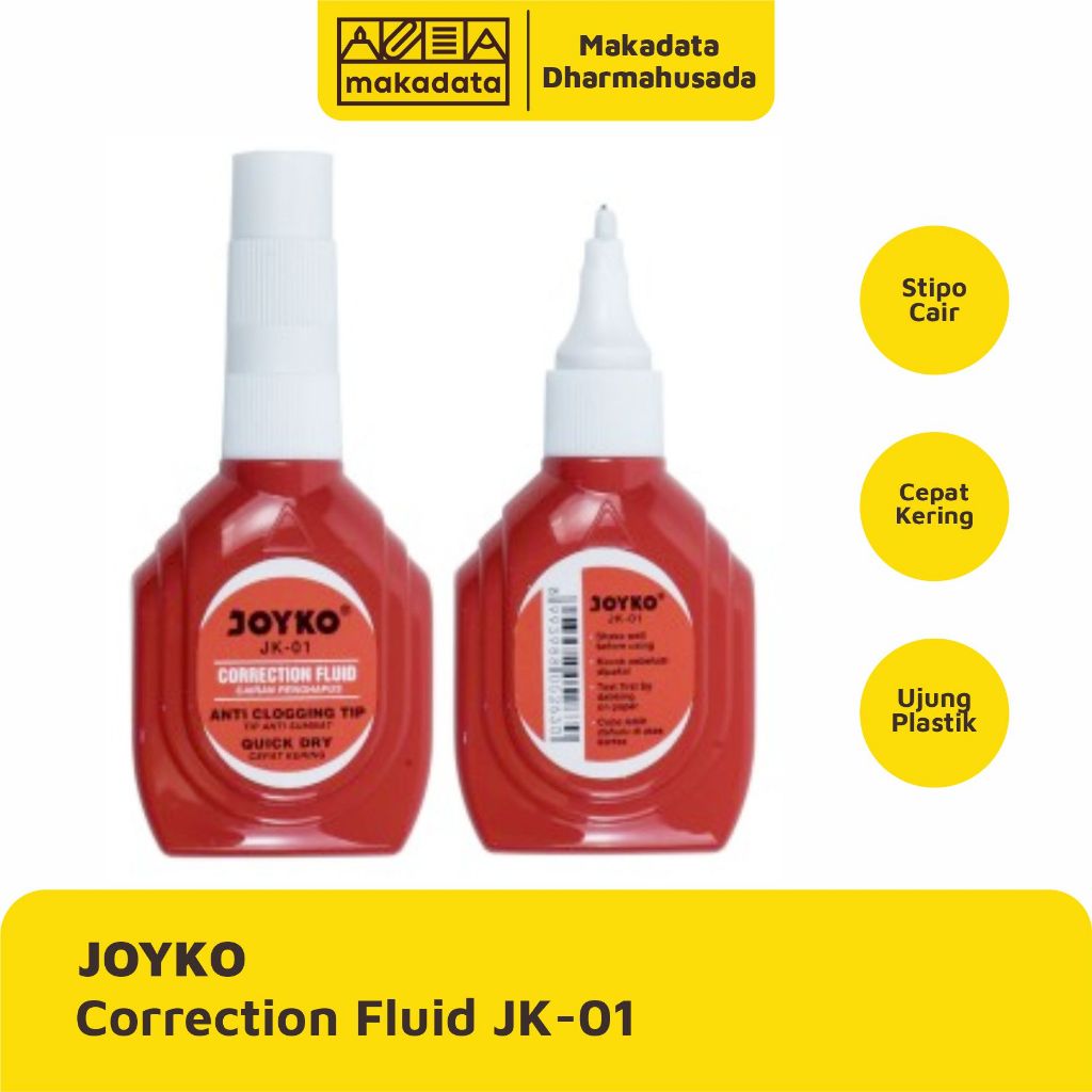 

CORRECTION FLUID | STIPO CAIR JOYKO JK-01 ( 1PCS)