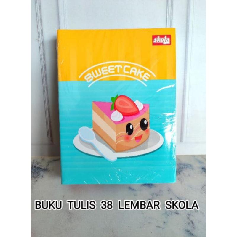 

Buku Tulis Merk Skola 38 Lembar isi 10 Buku/1pak Buku Tulis Sekolah