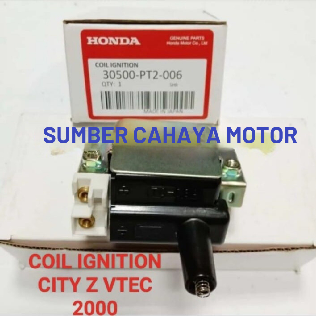 COIL IGNITION KOIL PENGAPIAN HONDA CITY Z VTEC 2000 30500-PT2-006 OEM