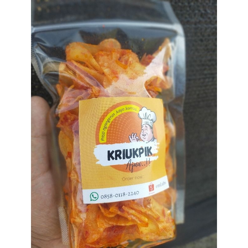 

Keripik Singkong Balado Bumbu Alami