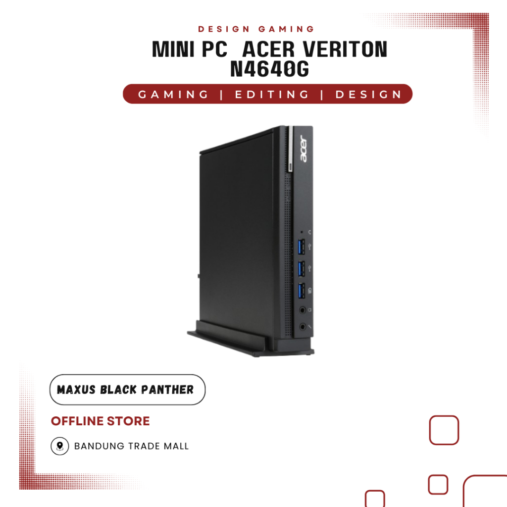 MINI PC ACER VERITON N4640G CORE I3 CORE I5 RAM 8GB SSD 256GB