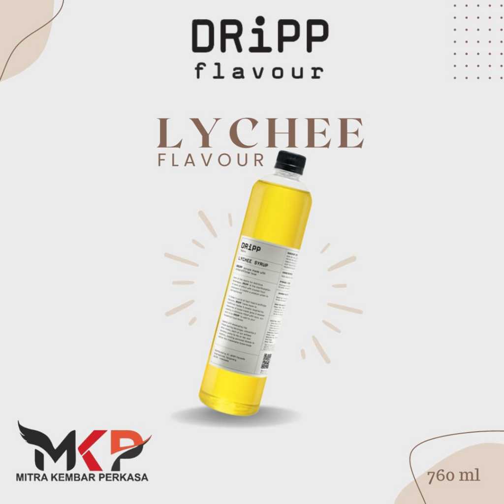 

DRiPP LYCHEE SYRUP - Gourmet Syrup-