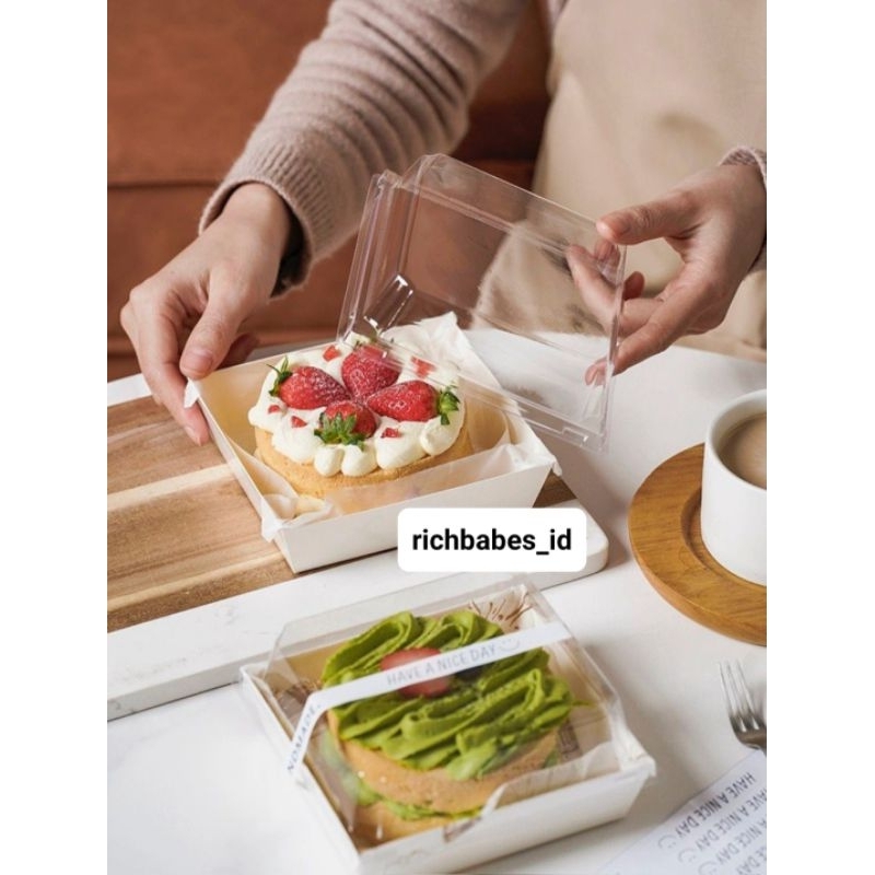 Packaging Milk Cheese Bread Dessert box paper box sandwich box mochi box bento cake box dus donut ma