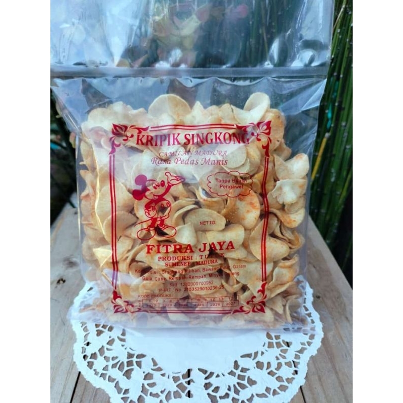 

keripik singkong pedas / singkong Madura pedas 350g