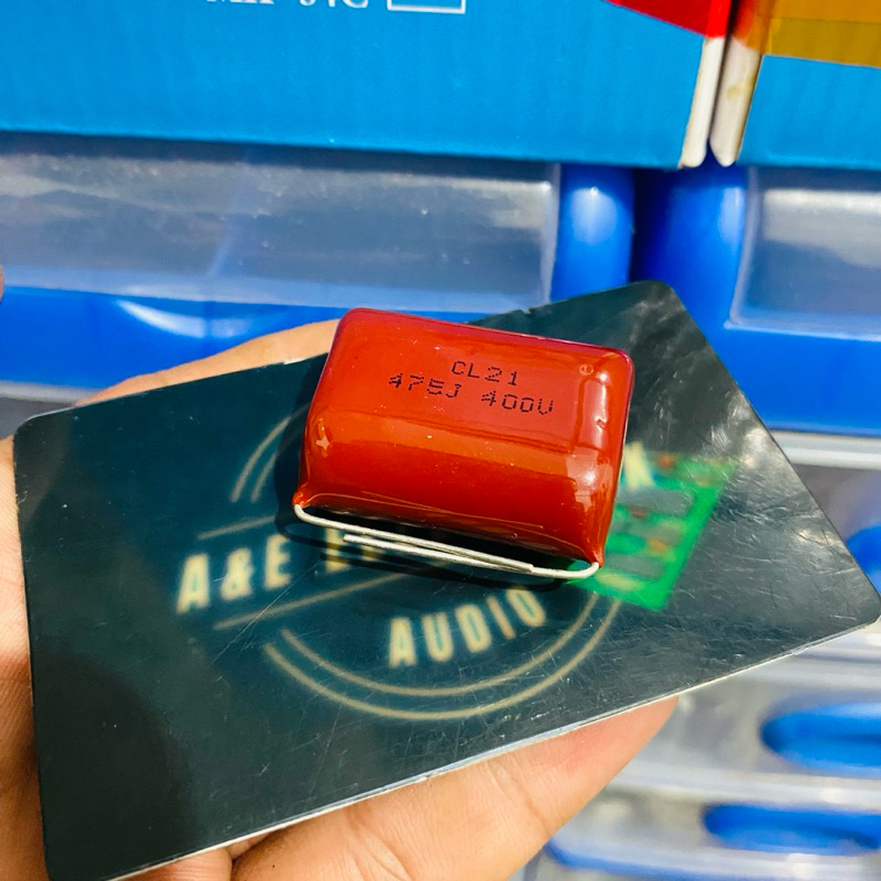 KAPASITOR MILAR 475J 400V - CAPACITOR MILAR 475J 400V