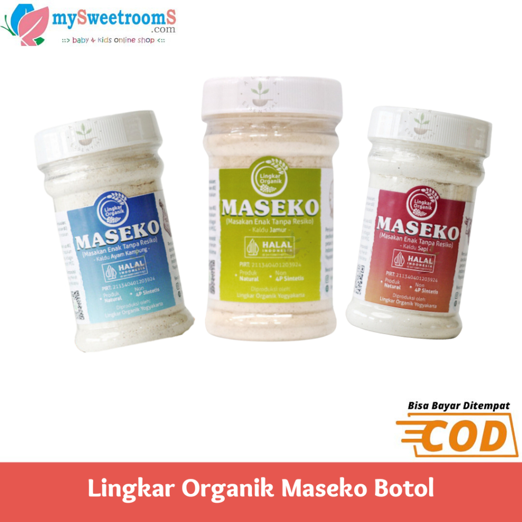 

Lingkar Organik Maseko Kaldu 100 gr Botol