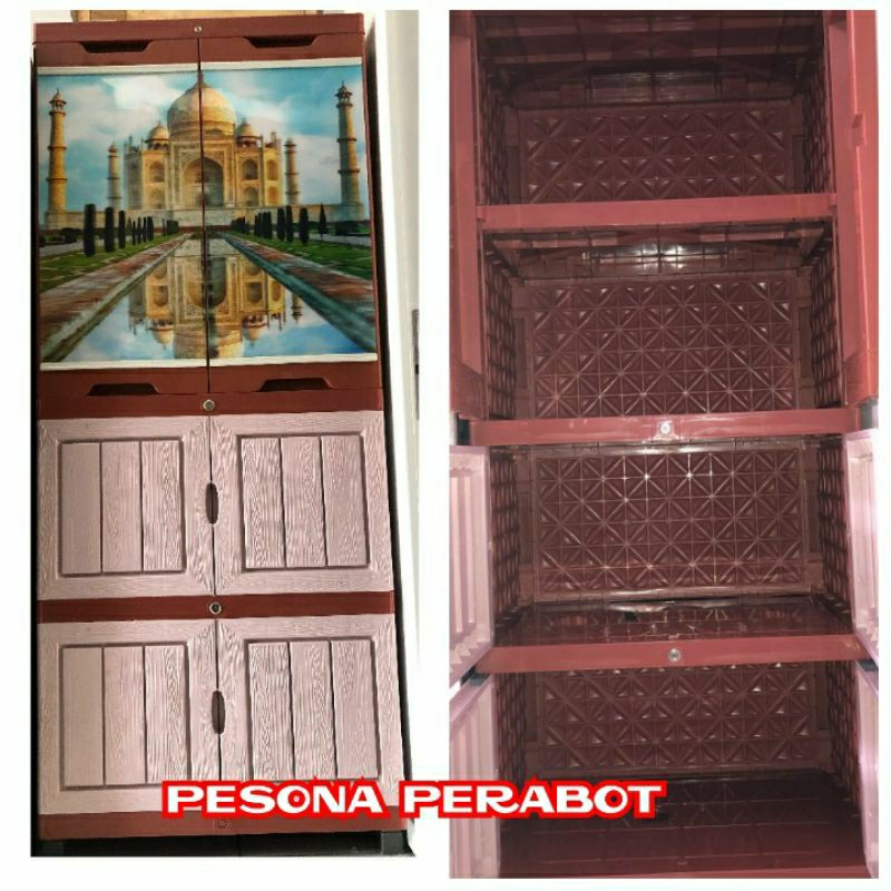 lemari plastik twinpan,anti air,rayap,jamur,barang kita pastinya berkualitas
