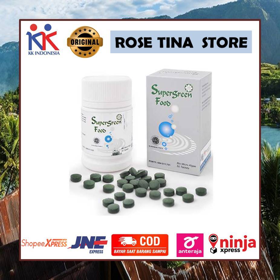Super Green Food SGF KK Indonesia Supergreen Food Multivitamin Original Menguatkan Daya Tahan Tubuh