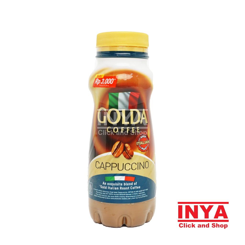 

Golda Coffee Cappuccino 200ml - Kopi - Soft drink