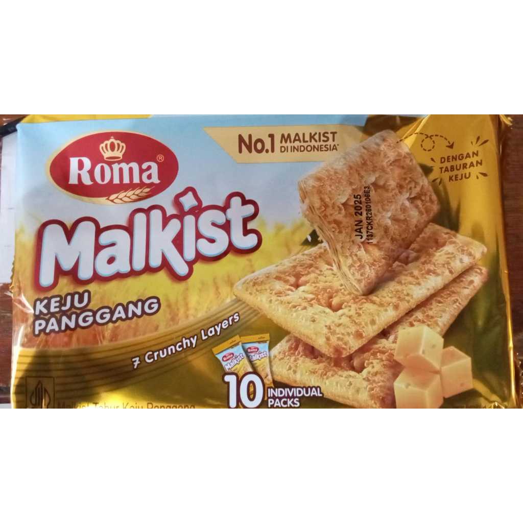 

roma malkist keju tabur 110gram