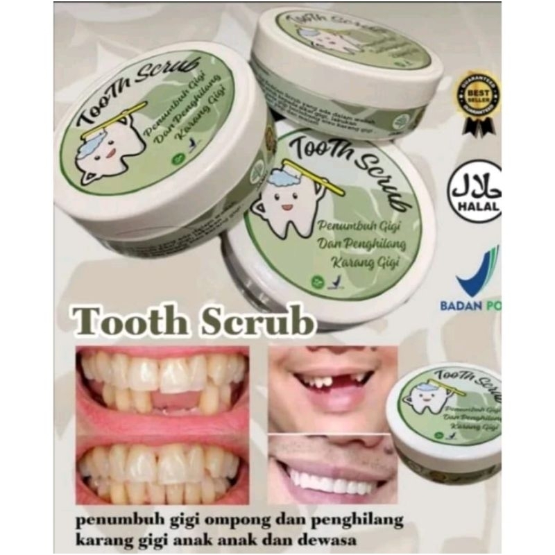 TERLARIS PENUMBUH GIGI ALAMI Obat Penumbuh GigiOmpong,GigiKropos,Pembersih Karang gigi,menutrisiGigi