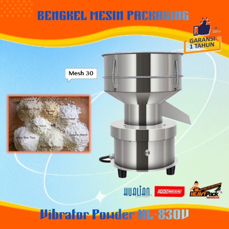 Mesin Ayak Tepung Mini Electrica Vibro HL-830V