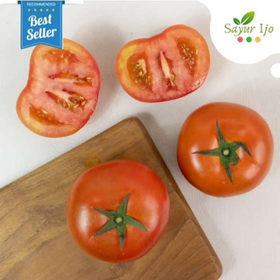 

Tomat Beef Merah Hidroponik 450 - 500 Gram / Pack Fresh Red Tomato Sayur Buah Segar