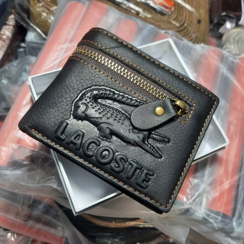 dompet pria kulit asli original resleting luar dompet lipat pria dompet kulit dompet pria