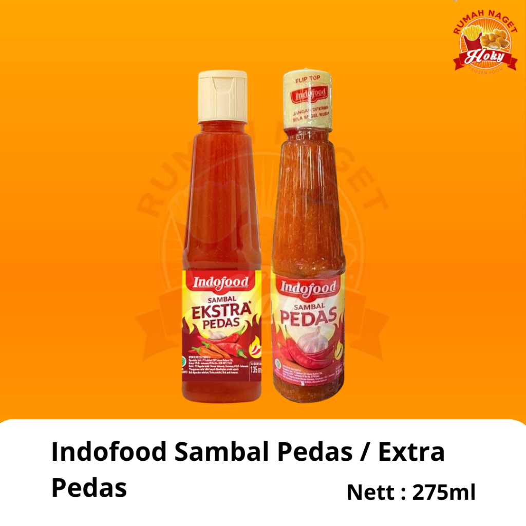

Indofood Sambal Pedas / Extra Pedas 275 gr