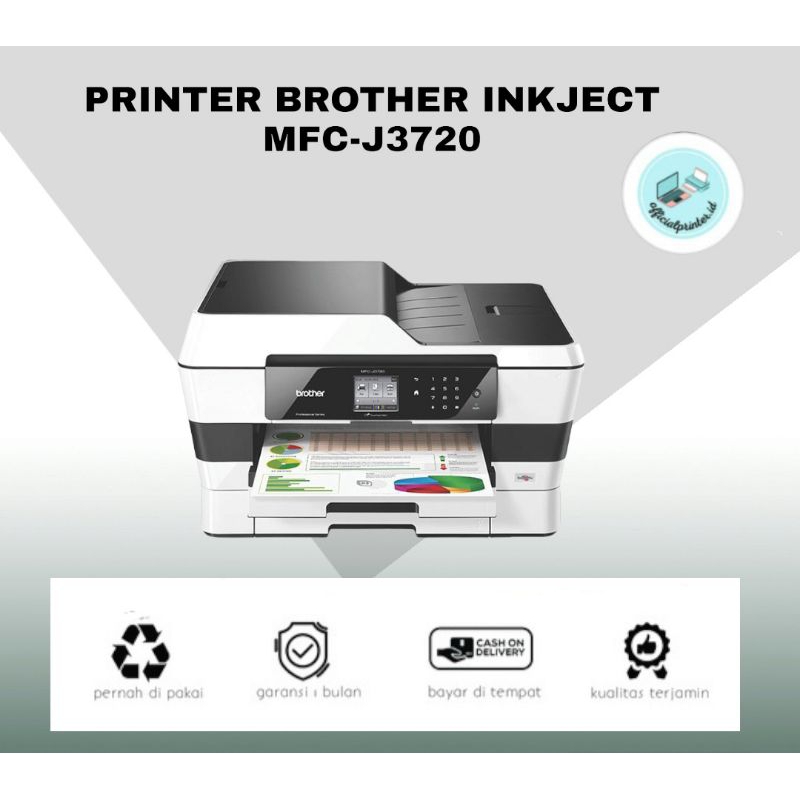 Printer Color Brother mfc j3720 j3520 A3