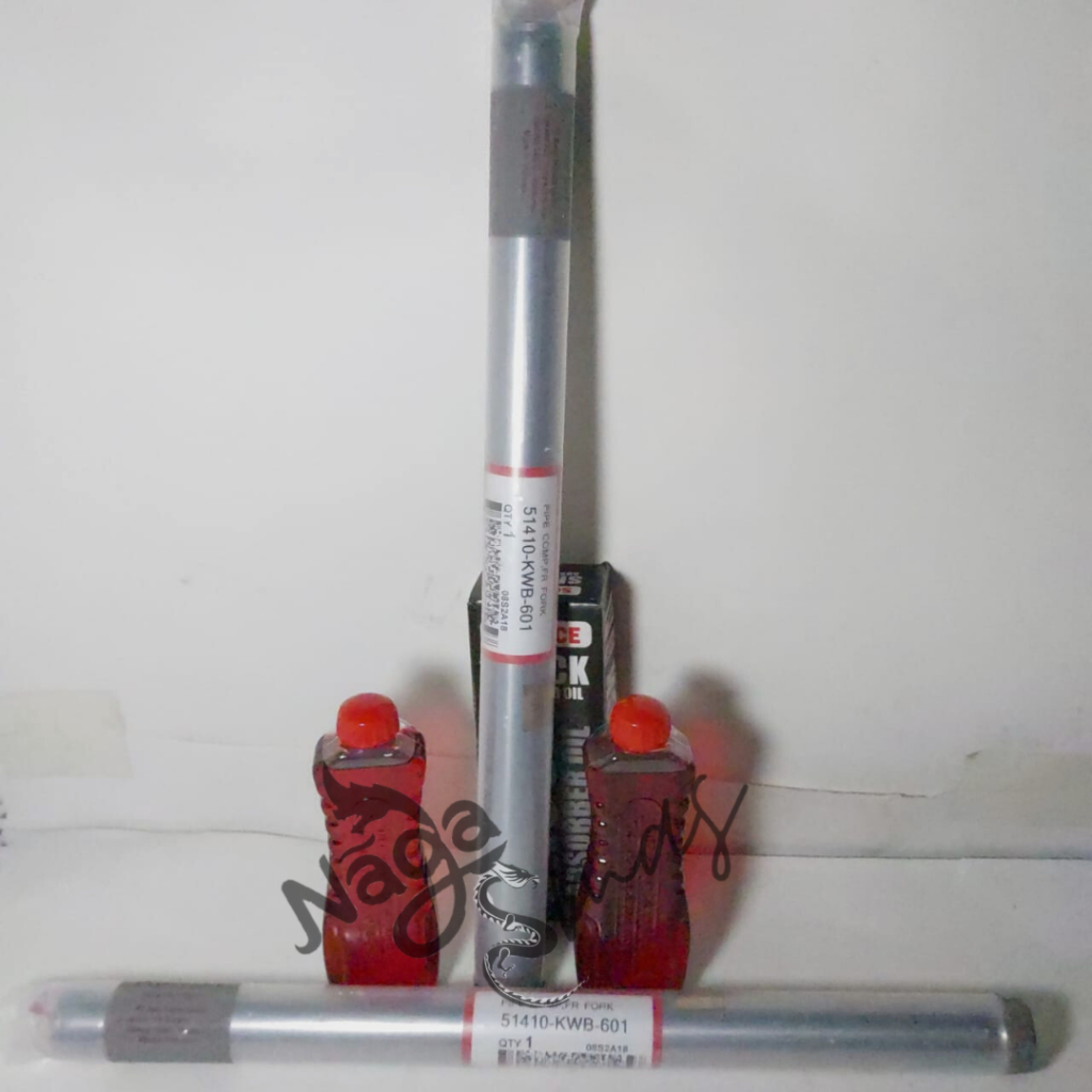 As Shock+Oli Shock Depan Motor Blade 110 Lama Revo Absolute Revo Fit KWB 1 Set Sepasang Shockbreaker