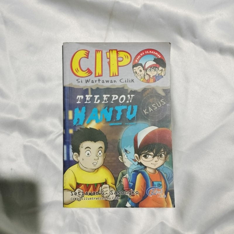 Novel Telepon Hantu (CIP Si Wartawan Cilik) Fiksi Ilmiah