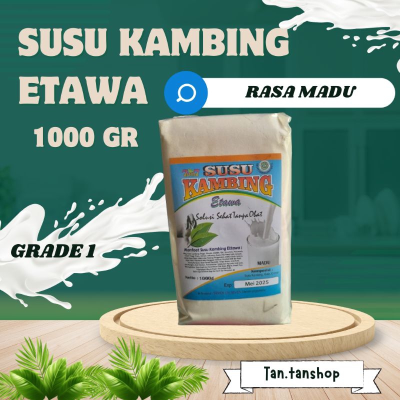 

SUSU KAMBING ETAWA RASA MADU 1000 GR