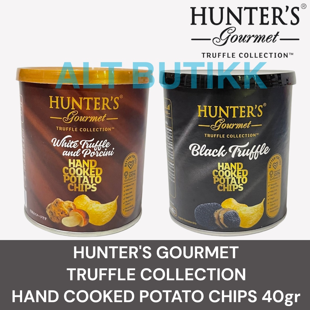 

HUNTER'S GOURMET | TRUFFLE COLLECTION | HAND COOKED POTATO CHIPS 40 gr