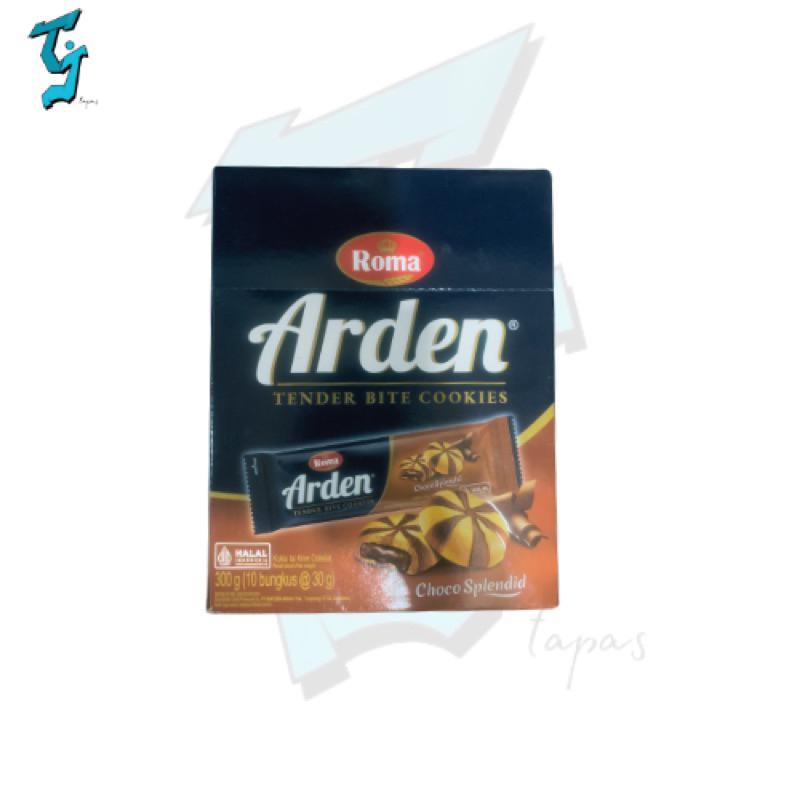 

ROMA ARDEN Tender Bite Cookies Choco Splendid, 1 Box @10pcs.