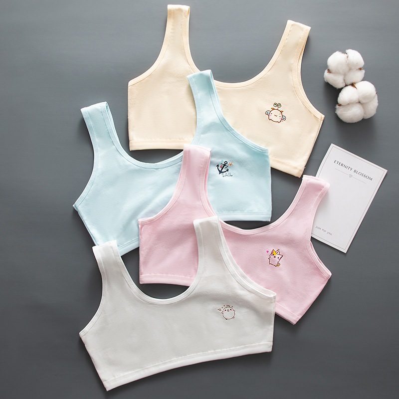 CTT498 Crop Anak Perempuan | Crop Dalaman Baju Anak