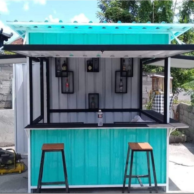 Booth Kontainer Tahan Lama dan Kuat