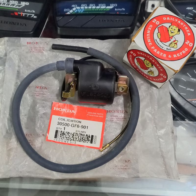 KOIL COIL IGNITION PENGAPIAN HONDA WIN 100 ORIGINAL ORISINIL ORI ASLI AHM 30500-GF6-901