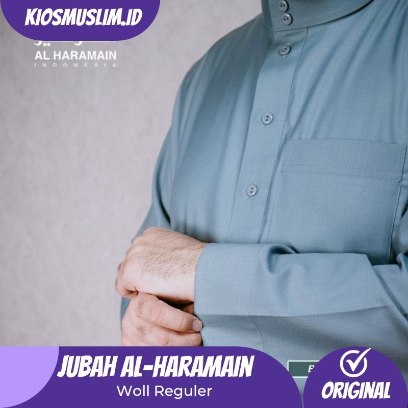 AL HARAMAIN Woll Jubah Gamis Pria Premium Import Vietnam Lengan Panjang Musim Dingin