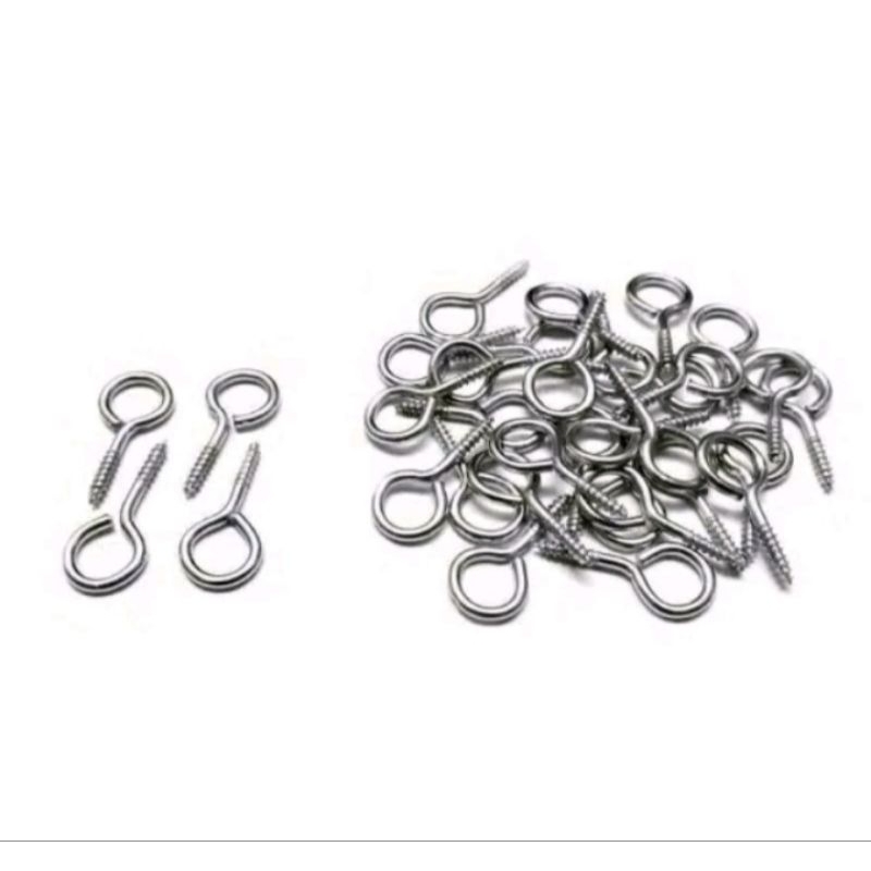 Baut O cantolan kawat gorden kolong dapur isi 10