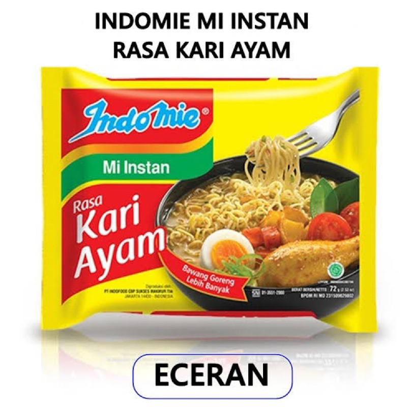 

INDOMIE KARI AYAM | MIE INSTANT INDOMIE RASA KARI AYAM