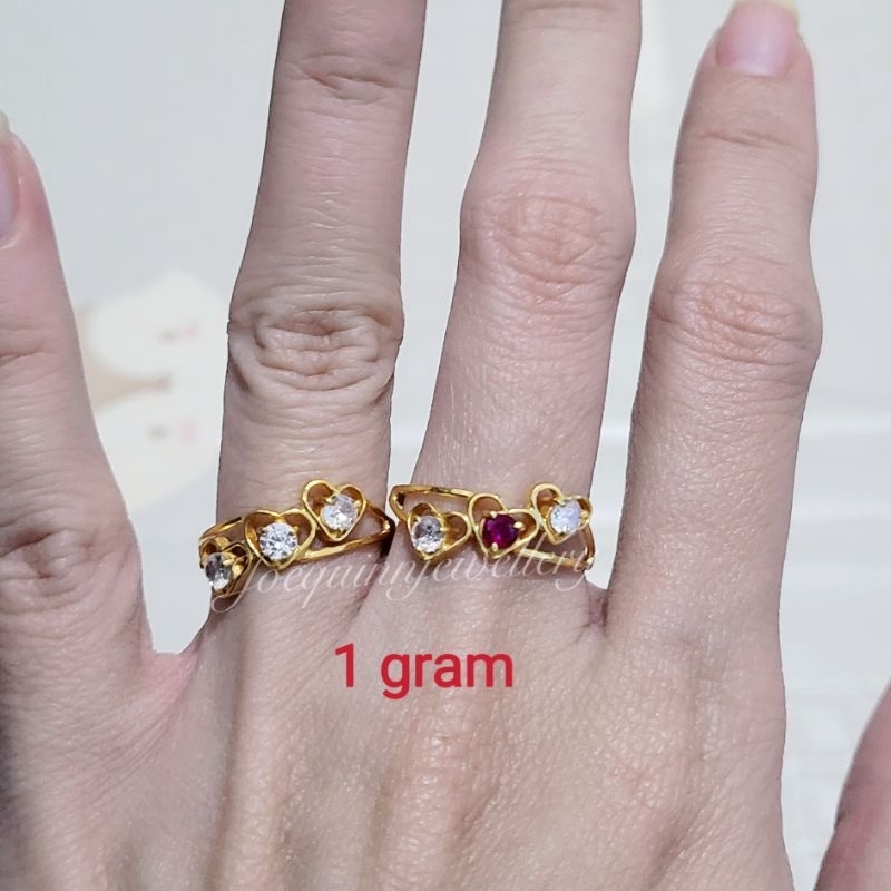 berbagai model cincin 1 gram new emas muda