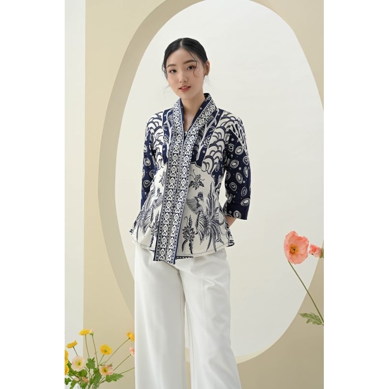 Hanoi - Long Bella Blouse Batik Wanita