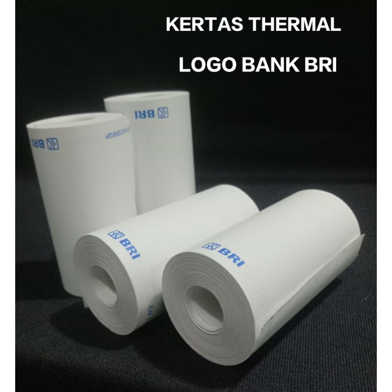 

( 10 ROLL ) KERTAS THERMAL LOGO BANK BRI 57x30