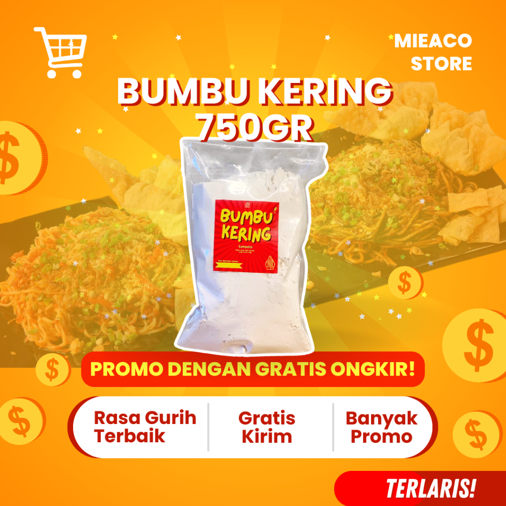 

BAHAN BAKU BUMBU KERING MIE 750GR UNTUK RUMAHAN SIMPEL