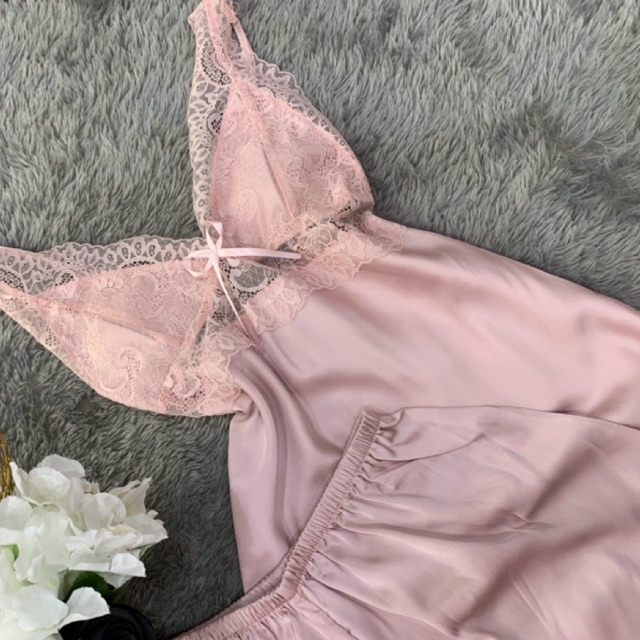 Triala Lingerie Set Baju Dinas Malam Wanita- Baju Tanktop Celana Pendek