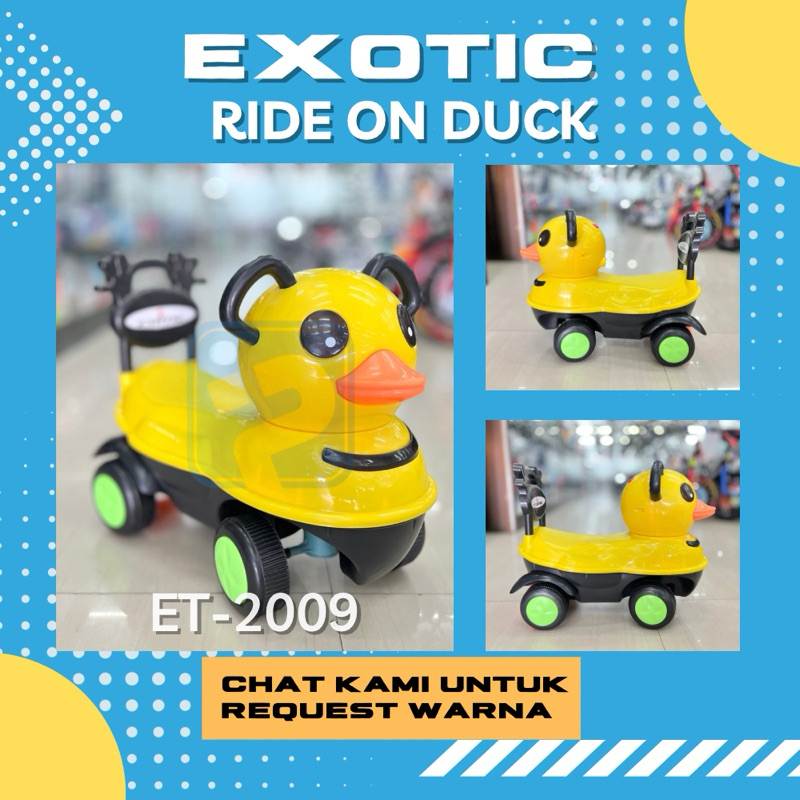 Ride on Exotic et 2009 Duck