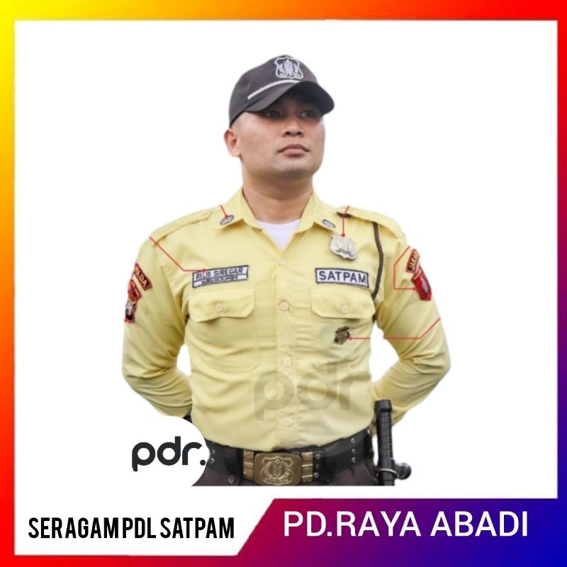 Seragam pdl satpam terbaru / seragam pdl satpam / pdl satpam / satpam baru / pdl security