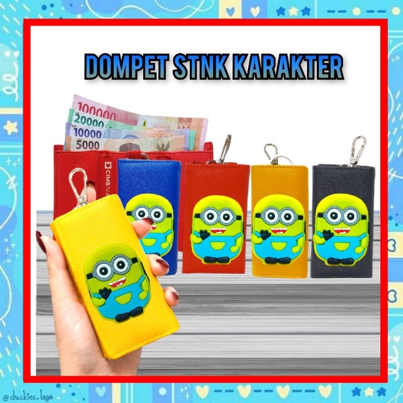 Sahabat Shopping - Dompet Stnk Minions - Dompet Stnk Motor dan Mobil Karakter Minions - Dompet Stnk 