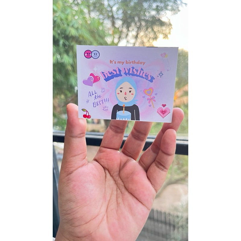 

POST CARD ITS MY BIRTHDAY