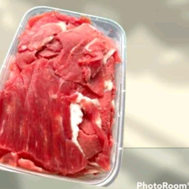 

Cod / Daging slice teriyaki atau non lemak dan yosinoya lemak 500 gram / Shortplate beef slice fresh 500 gram / Beef slice teriyaki 500 gram / Beef slice yakiniku / Daging sapi sliced beef / Rendah lemak 500 gram